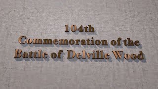 104th Commemoration of the Battle of Delville Wood [upl. by Boarer738]