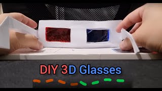 How to Make Your Own 3D Glasses  DIY Tutorial [upl. by Electra224]