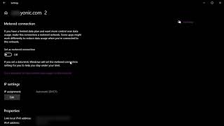 Turn on Metered Connection in Windows 11 [upl. by Adnael453]
