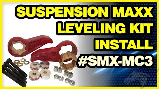 Suspension Maxx Leveling Kit w Shock Spacer Install 11 Duramax SMXMC3 [upl. by Gauldin]