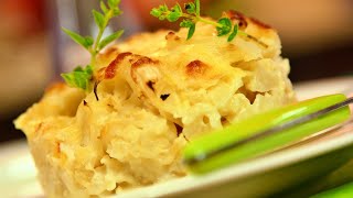 Огретен с карфиол и картофи  Cauliflower and Potatoes Au Gratin [upl. by Reiser163]