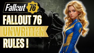 You NEED To Know These Unwritten Rules in Fallout 76 [upl. by Acnaib]