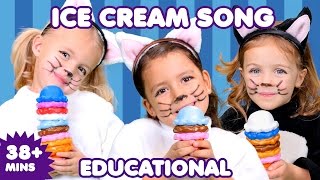 Ice Cream Song  Silly Ice Cream  Kids Songs  Nursery Rhymes [upl. by As187]