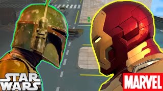 Boba Fett Vs Iron Man CONCEPT TEASER  Star Wars Theory CGI Animation [upl. by Thorlie]