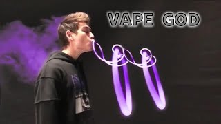 VAPE GOD  AUSTIN LAWRENCE  VAPE TRICKS COMPILATION  LIGMA ARMY [upl. by Sialac]