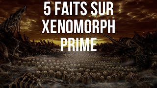 5 FAITS SUR XENOMORPH PRIME Xenomorph Lore [upl. by Ahsiken16]