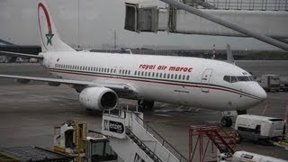 Royal Air Maroc AT685 Boeing 737800 Amsterdam to [upl. by Sherr]