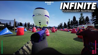 Infinite Tournament Paintball My First Couple Rounds On [upl. by Iblehs]