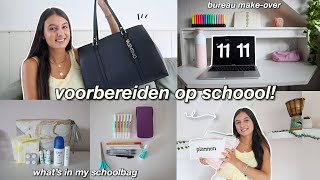 7 dingen die ik doe voor het nieuwe schooljaar  back to school 3 [upl. by Rydder]