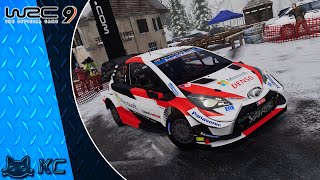 Wrc 9 PC Co Driver Mode First Play Feat Rallycelica [upl. by Duj]