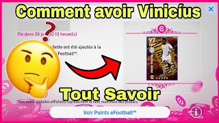 Comment faire pour acheter Vinicíus avec les points efootball Tout Savoir [upl. by Annaerb]