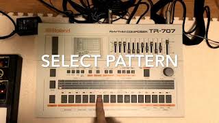 HOW TO USE TR707 In A MOMENT [upl. by Erme]