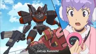 Danball Senki  Achilles amp Kunoichi vs Assassin [upl. by Oyr]