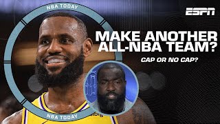 Perk calls ‘no cap’ on LeBron making another AllNBA team in his career 😤  NBA Today [upl. by Hiram]