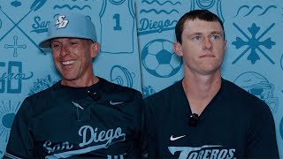 USD Baseball Postgame Media  4624 [upl. by Lamb]