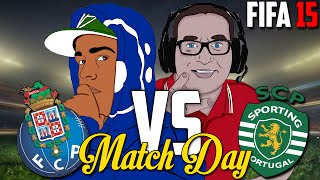 FIFA 15 MATCH DAY l SPORTING VS PORTO l RIC amp STREET [upl. by Adlesirhc]