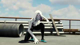 Accurate SpiderGwen Suit MOD in SpiderMan PC Gameplay [upl. by Cartwell228]