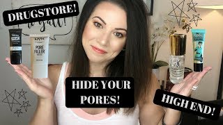 4 Best Pore Filling Primers  Minimize BIG Pores Underneath Your Foundation [upl. by Hannover717]