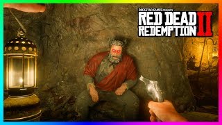 What Happens If You Get Up To The Devils Hiding Spot At His Cave In Red Dead Redemption 2 RDR2 [upl. by Eenaj]