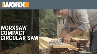 WORXSAW Compact Circular Saw  Product Features [upl. by Teragramyram847]