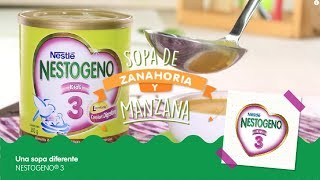 Sopa de zanahoria y manzana con NESTOGENO® 3 KIDS [upl. by Absa]