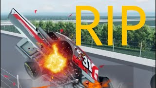 MASSIVE AIRBORNE CRASH at just pocono Roblox nascar [upl. by Nytnerb]