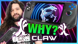 The MSI Claw is a Mess Gaming Handheld Cant Compete  Review amp Benchmarks [upl. by Aloel]