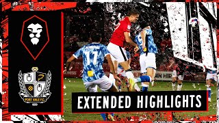 EXTENDED HIGHLIGHTS  Salford City 10 Port Vale [upl. by Ammamaria443]