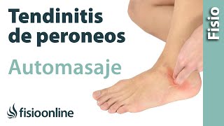 Tendinitis de los peroneos en el tobillo  Automasaje para su tratamiento [upl. by Roche479]