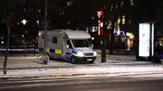 Extra många poliser i Stockholm city på helgnätter [upl. by Fleda]