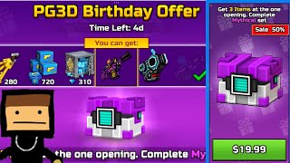 Is The PG3D Birthday Offer Worth It Pixel Gun 3D Birthday [upl. by Goodkin]