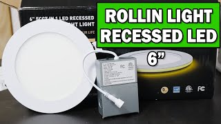 How To Choose and Install LED Retrofit Lights for Home  Recessed LED Can Light Installation [upl. by Atwahs]