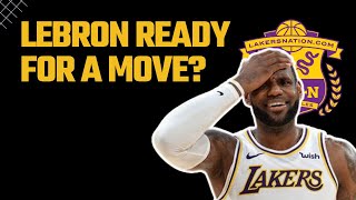 Latest Lakers Trade Update From Shams Charania LeBron Ignites Speculation With Social Media Post [upl. by Anaujat668]