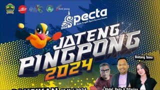 MIX DOBEL JATENG PINGPONG 2024 TENIS MEJA INDONESIA SEMARANG [upl. by Rea]