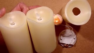 Inside the 2015 Premier Dancing flame candles eco version [upl. by Atinomar584]