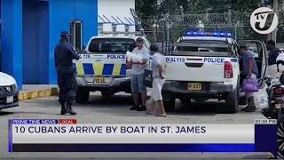 10 Cubans Arrive by Boat in St James  TVJ News [upl. by Lejeune]