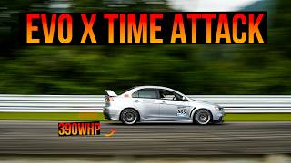 390WHP Evo X fights for the PODIUM at Lime Rock [upl. by Fridell96]