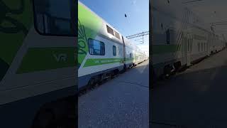 siilinjärviOulu saapuu Oulun asemalle intercity juna ic863 edo saapuu klo1636 [upl. by Maurilia]