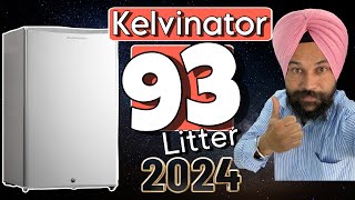 Best Small Refrigerator with best Quality  Kelvinator mini Refrigerator 93L Full Detail in Hindi [upl. by Arihas276]