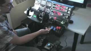 Saitek ProFlight Sim Full Setup and Demonstration Part 1 [upl. by Latsyrc]