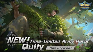 TOPWAR New Army Hero  Quily  First Hero evaluation [upl. by Ysnil587]