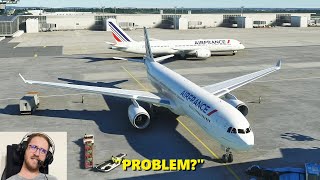 7Hour TRANSATLANTIC Flight in Microsoft Flight Simulator with ATC A330 CDGYUL [upl. by Yelyah315]