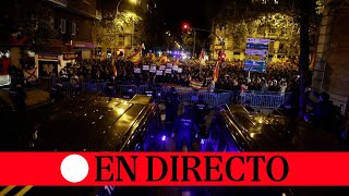 🔴 DIRECTO FERRAZ  Nueva manifestación contra la amnistía en la sede del PSOE [upl. by Seema]