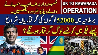 Breaking News  UK to Rawanda Operation started  Pakistanis in UK  Asylum seekers future  Shahid [upl. by Kiran560]