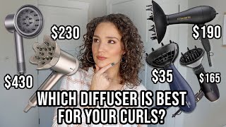 How to Pick the Best Curly Hair Diffuser from 35 to 430  Comparison Review [upl. by Templas420]