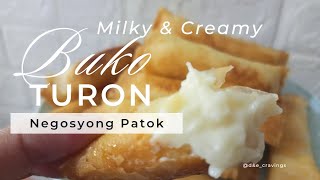 PANG NEGOSYO  BUKO TURON  MALAKING KITA MALIIT NA PUHUNAN  PINOY MERYENDA  BUKO ROLL [upl. by Mulac]