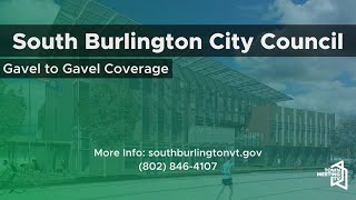 South Burlington City Council  992024 [upl. by Geminian]