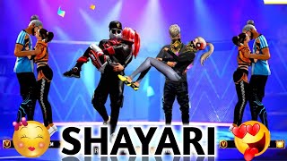 FREE FIRE SHAYARI 😍 FREE FIRE TIK TOK ☺ BADGE99 SHAYARI 😂ARGONTOKER SHORT [upl. by Eniamert]