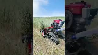 Crawler Baler and Windrower Effect Video [upl. by Rehpotsirahc722]