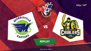 Morrisville Raptors vs New Jersey Somerset Cavaliers  Minor League Cricket Championship 2022 [upl. by Geddes]